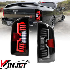 Led Sequential Tail Lights For 2003-2006 Dodge Ram 2500 3500 Clear Brake Lamps