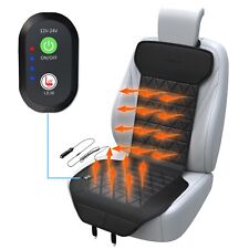 Toolwrx Heated Car Seat Cover Universal Auto Heating Pad Soft Warming Cushion