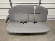 2008-2014 Ford Econoline Van Bench Seat - 3 Person Gray Cloth 2nd Row