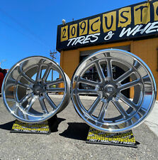 4 Us Mags Bullet U130 20x8 22x11 5x127 Chevy Spacers And Lugs Included