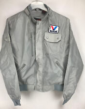 Vintage 1980s Valvoline Racing Grey Silver Upstream Racing Jacket Xl New