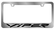 New Dodge Viper Word License Plate Frame