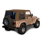 Jeep Wrangler Tj Soft Top Replacement 1997-2002 W Tinted Windows Spice Denim