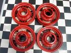 1935 Flathead Ford 16 Red Wire Wheels Nice Hot Rat Rod