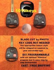 Blade Cut By Photo 2 Fob Remote Keys W4d Chip Diy Possible For Lexus