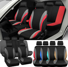 5-seats Seat Covers Protector Front Rear Full Cushion For Sedan Car Accessories