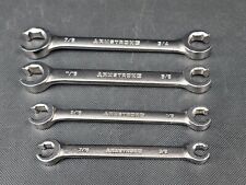 Armstrong Tools Usa 4pc Sae Flare Nut Line Wrench Set 38 - 78 Gmtk
