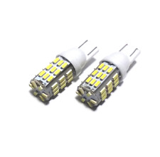 2 Ultra Bright 12 Volt Marine Grade White Led T10 Wedge Light Bulbs W42 Leds