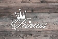 Princess Crown Decal Sticker Vinyl Graphics