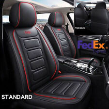 Comfortable Full Leather 5-seats Car Seat Cover Cushion Four Seasons Universal
