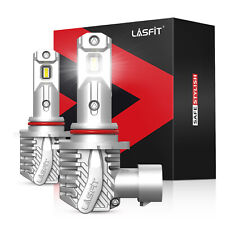 Lasfit 9006 Led Headlight Bulbs Conversion Kit Low Beam 6000k Fanless White 2x
