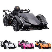 Lamborghini Gt 12v Kids Ride-on Toy Battery Powered Sports Car W Remote