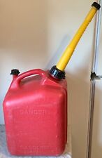 Vintage Igloo Gas Can 2-12 Gallons Rear Vented Red Poly 2257 Jerry Jug Look