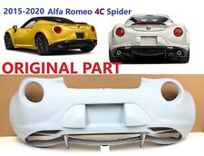 2015-2016-2017-2018-2019-2020 Alfa Romeo 4c Spider Rear Bumper Cover Oem