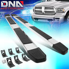 For 09-21 Dodge Ram 1500 2500 3500 6 Crew Cab Ss Flat Step Bar Running Boards