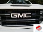 Gmc Emblem Overlay Decals Gloss White Front Rear Precut Set