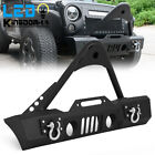 Stubby Front Bumper Off-road With Stinger For 2007-2018 Jeep Wrangler Jk
