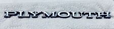 1968 69 70 71 72 Plymouth Hood Trunk Emblem 9 2785791 Cuda Valiant Duster Rr 