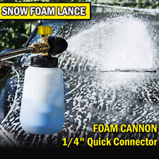 Car Cleaning Wash Pressure Washer Snow Foam Lance Cannon Sprayer Gun Soap Bottle
