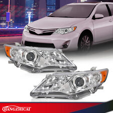 Headlights Assembly Fit For 12-2014 Toyota Camry Projector Headlamps Lh Rh Side