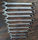 Snap On Tools 10 Pc Sae 12 Pt Combination Wrench Set 78-516 Oex Series