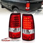 2003 2004 2005 2006 For Chevy Silverado 1500 2500 3500 Hd Led Red Tail Lights