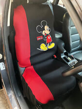 Mickey Mouse Disney Car Truck Accessory 1 Piece Car Seat Cover Blackred Fun