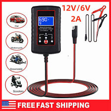 612v Smart Automatic Battery Charger Maintainer Motorcycle Car Trickle Float Us