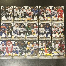 2023-24 Tim Hortons Greatest Duos Rookie Connections 15 Card Set Rc1-rc15