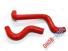 Red Pipe For 1994-2002 95 Saturn Sl1 Sl2 1.9l Silicone Coolant Radiator Hose Kit