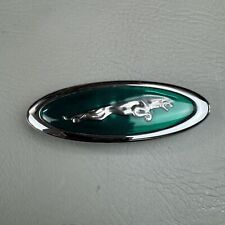 1997-2002 Jaguar Xk8 Right Side Fender Emblem Green Logo Badge Hja5770aa Oem