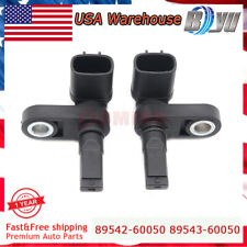 2x Abs Wheel Speed Sensor Front Rear - Right Left For Toyota 4runner Tacoma