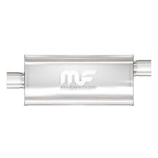 Magnaflow 12259 Stainless Muffler 3 Offset Inletcenter Outlet 18 Body Length