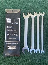 Craftsman Usa 4-piece Thin Service Tappet Wrench Set Sae 38 To 78 Mpn 44452