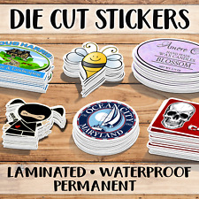 Custom Logo Stickers  Product Labels Die Cut Stickers Custom Stickers Bulk