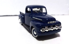 1951 Ford F-100 Pickup 143 Scale Diecast Model Bleu Color Preowned Condition
