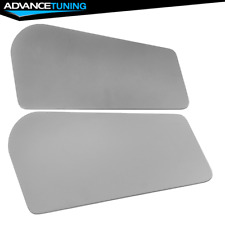 Universal V4c Style Gt Rear Trunk Spoiler Wing Side Plate Added On Replacement
