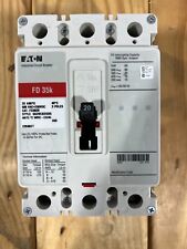 Eaton Fd3020 3-pole 3-phase 20 Amp Circuit Breaker 6639c82g85 Trip
