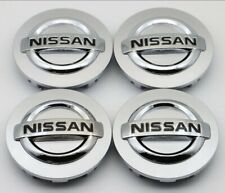 Set Of 4 Silver Nissan Wheel Center Cap 60mm For Altima Maxima Murano