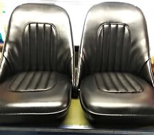 Complete Black Seat Upholstery Set For Austin Healey 100 Bn1