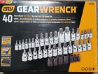Gearwrench 40 Pc.torx And Bit Socket Set 40424a New