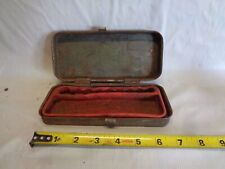 Vintage Metal Box Container For 14 Drive Socket Set
