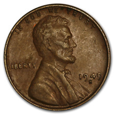 1949 S - Lincoln Wheat Penny - Gvg