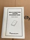 1993 Vetronix Mastertech Tech 1 Tech 1a Multifunction Tester Program Card Manual