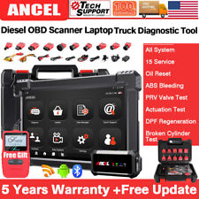 Ancel X7 Hd Heavy Duty Truck Diagnostic Tool All System Dpf Abs Ecu Rest Scanner