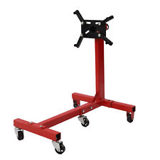 Engine Stand Motor Stand 1250lb Capacity Rotating Automotive Tools A3 Steel Red