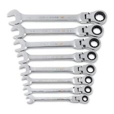 Gearwrench 86795 Combination Flex-head Wrench Set - 8 Count. New