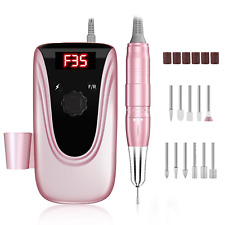 Professional Rechargeable 35000 Rpm Nail Drill Portable Electric Nail Drill Mac