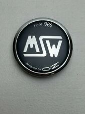 Msw By Oz Since 1985 Matte Black Snap In Wheel Center Cap Xc566vw