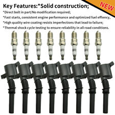 8 Ignition Coil Spark Plug Pack For Ford F150 Expedition 2000-2004 4.6l 5.4l
